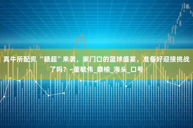 真牛所配资 “赣超”来袭，家门口的篮球盛宴，准备好迎接挑战了吗？~董毓伟_赣榆_海头_口号